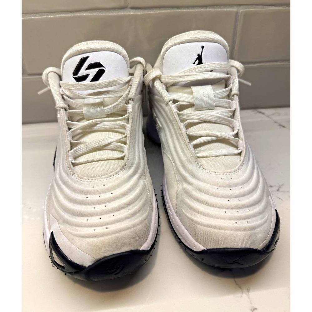Jordan Luka 3 TB White Black Basketball Shoes FQ7453-100 Men's Size 8